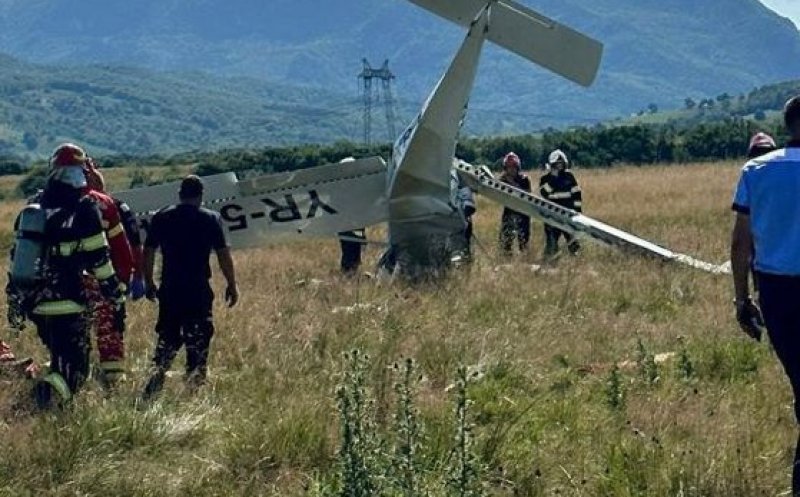 Tragedie aeriană. Un avion s-a prăbușit între Râșnov și Tohan iar pilotul a murit