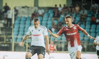 "U" Cluj a uitat să joace fotbal contra Rapidului. "Studenții", învinși la scor de neprezentare