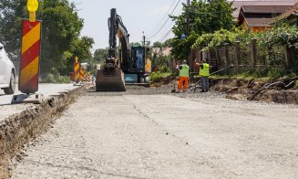 Cum merg lucrările pe străzile Valea Chintăului, Valea Seacă și G. Verdi. Emil Boc a făcut o vizită pe șantiere