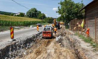 Cum merg lucrările pe străzile Valea Chintăului, Valea Seacă și G. Verdi. Emil Boc a făcut o vizită pe șantiere