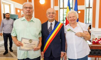 Peste 100 de cupluri clujene, premiate de primarul Boc pentru 50 de ani de căsătorie