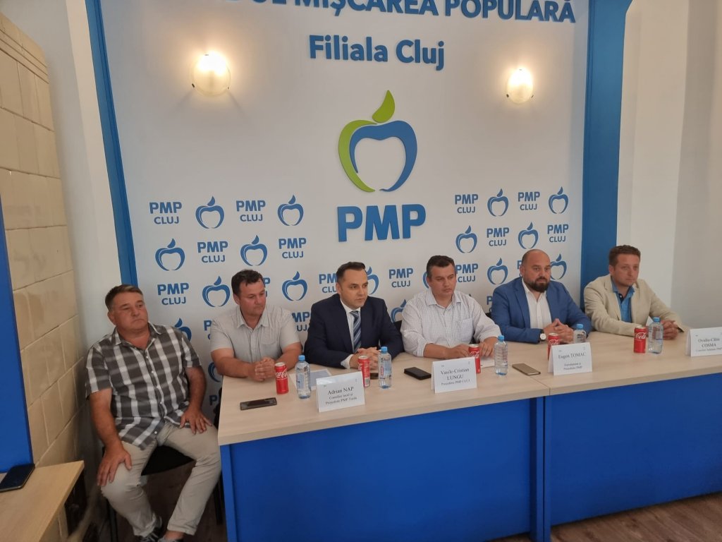 Liderul PMP, Eugen Tomac, la Cluj: „Este nevoie de a coagula o opoziție puternică de dreapta pentru a lupta cu PSD-PNL” / L-a atacat pe Viktor Orban