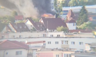 Incendiu URIAȘ la o fabrică din Mărăști! A fost emis mesaj RO-ALERT