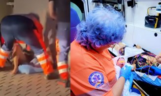 Ce spune ambulanțierul care a ajutat-o pe femeia care a născut pe trotuar