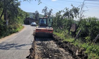 Reparații pe un nou drum județean din Cluj! Se va turna și asfalt