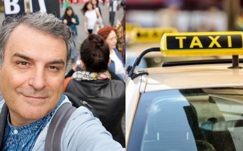 Lucian Mîndruță la Cluj: „M-am târguit cu taximetristul pentru bacșis”