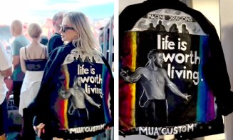 Jacheta de la UNTOLD, creată de o artistă din Cluj-Napoca pentru concertul Imagine Dragons: "Life is worth living"