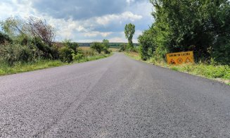 Lucrările de modernizare a unui drum din Cluj sunt aproape finalizate. Alin Tișe: “ Acest drum deservește o zonă deosebit de importantă a județului”