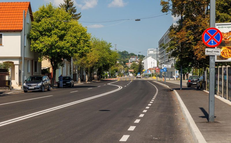 Boc: "Circulație pe 4 benzi pe Calea Moților - Calea Mănăștur din 1 septembrie"