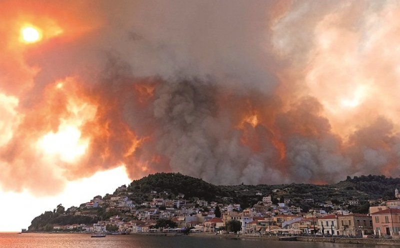 MAE - Se menţine riscul ridicat de producere a incendiilor de vegetaţie în Grecia
