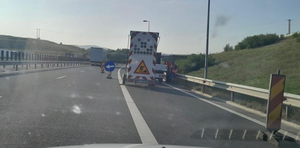 Atenție șoferi! Restricții de circulație pe autostrada Sebeș-Turda / Se repară drumul