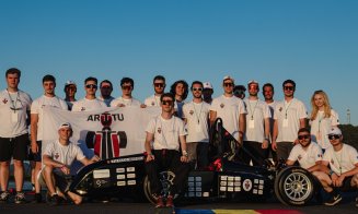 Mașina creată de echipa Universității Tehnice Cluj-Napoca a concurat în circuitul Formula Student din Cehia