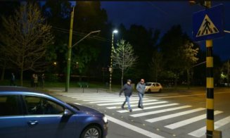 Noi treceri de pietoni iluminate pe drumurile județene din Cluj! Investiția ajunge la aproape 30 mil. lei