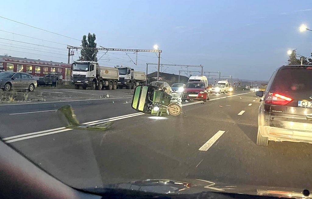 Al 2-lea ACCIDENT în Jucu dimineaţa aceasta