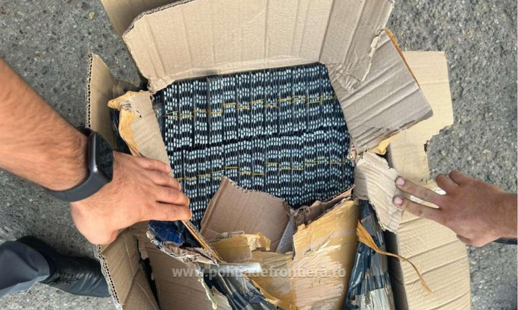 Camionagiu, prins la intrarea în România cu peste un million de pastile cu o substanţă din categoria drogurilor de risc