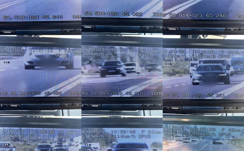 Fast and Furious la propriu pe șoselele din Cluj. A rămas fără permis și a înjurat un polițist. Cât a primit amendă