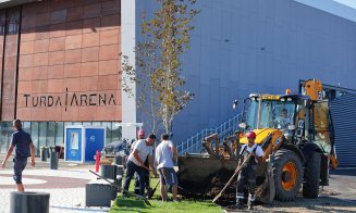 IMAGINI cu noua Sală Polivalentă din Cluj. Ce lucrări se fac acum