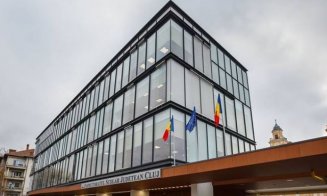 Protest la sediul IȘJ Cluj pentru înfiinţarea unei şcoli pentru elevii cu nevoi speciale