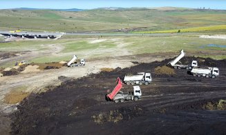 Lucrări la Drumul Expres Tureni, legătura municipiului Cluj-Napoca la Autostrada Transilvania