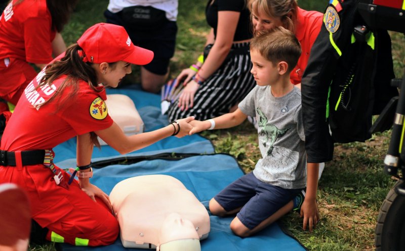 Maratonul Resuscitării în Cluj-Napoca. Medicii SMURD te învață gratuit manevrele salvatoare de viață
