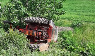 Bărbat de 70 de ani, mort după ce a fost strivit de un tractor. ISU Cluj a intervenit, însă victima nu a putut fi salvată