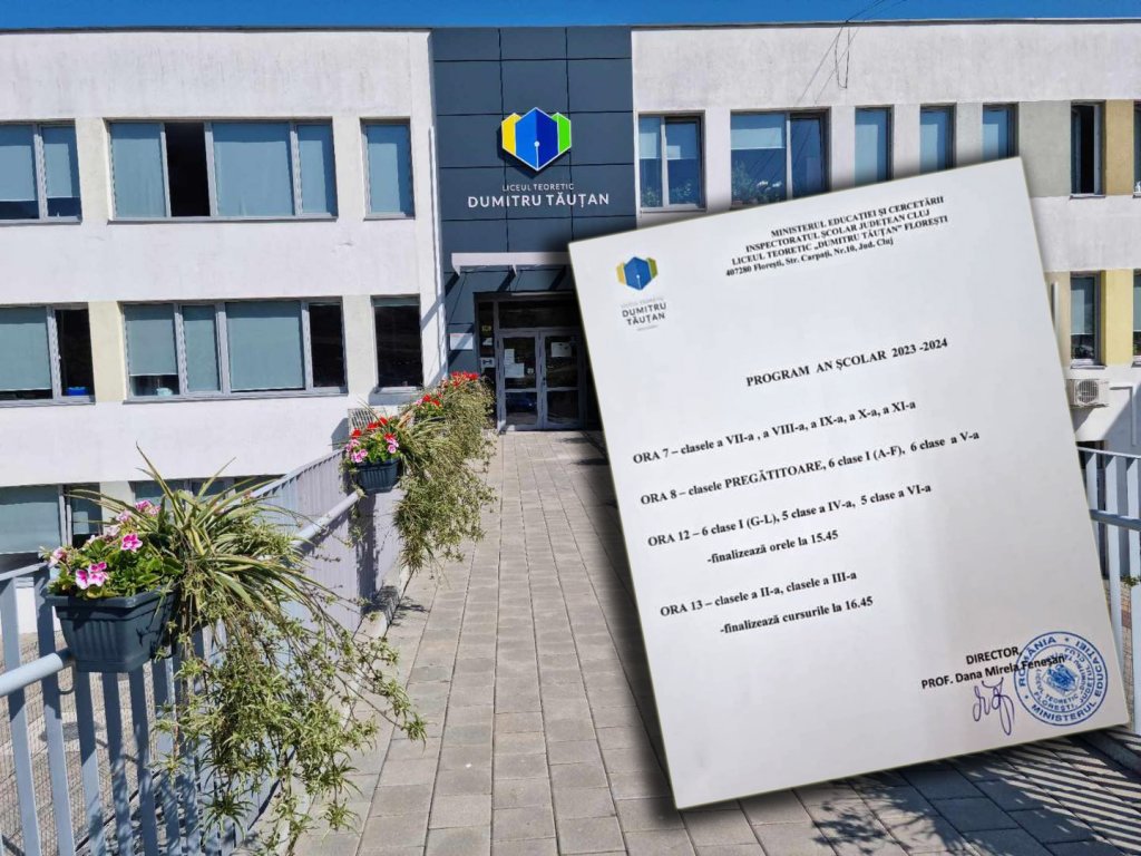 Peste 4.200 de elevi din Florești încep şcoala. Unii învaţă în 4 schimburi / Mesajul primarului Pivariu la început de an şcolar