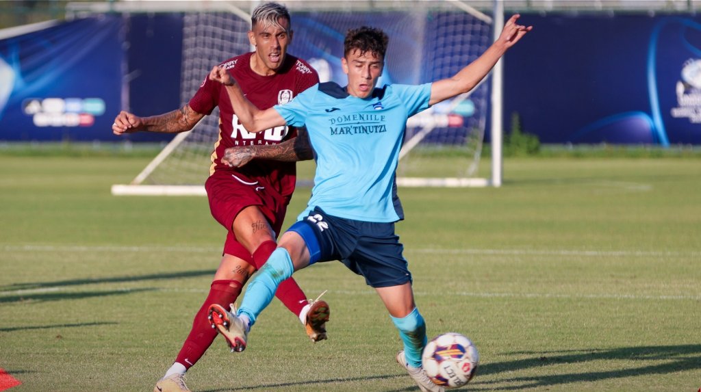 CFR Cluj a făcut scor cu o echipă din Liga a 3-a. Noul atacant al "feroviarilor" a impresionat