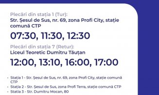 Primarul Pivariu a anunțat programul transportului școlar de pe raza comunei Florești