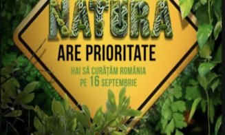 Primăria Cluj-Napoca susține campania națională „Let’s Do It, Romania!”. Unde se face curățenie