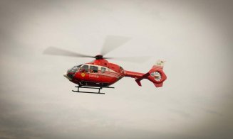 Elicopterul SMURD a adus la Cluj o femeie din Sighetu Marmației aflată în stare gravă