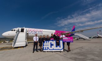 Wizz Air a ajuns la 80 de milioane de pasageri în România! Momentul a fost marcat pe Aeroportul Internațional Cluj