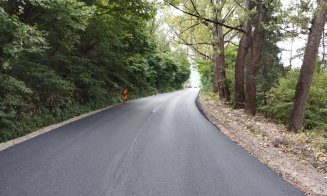 Asfalt „ca în palmă” pe un drum județean din Cluj! Tișe: „Este de o mare importanță strategică și turistică”