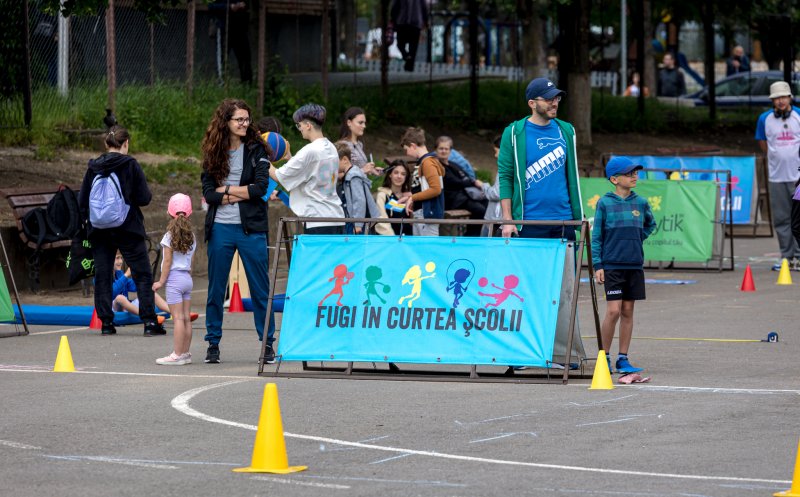 Începe o nouă ediție a proiectului „Fugi în curtea școlii”! Programul din acest weekend