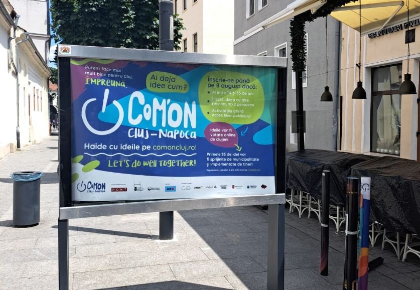Ultimele zile de vot pentru Com'ON Cluj-Napoca! 68 de idei inedite se luptă pentru finanțare