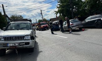 ACCIDENT pe o stradă din Cluj-Napoca! CINCI mașini avariate / Trei persoane, la spital