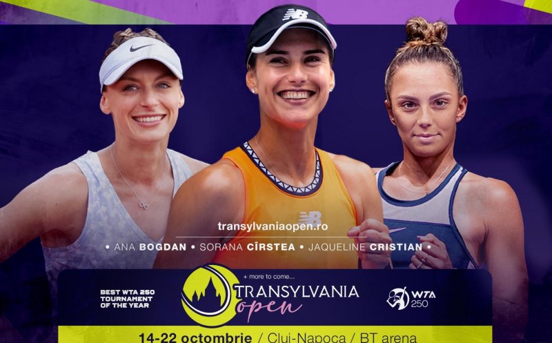 Oficial. Cum arată tabloul principal de la Transylvania Open 2023