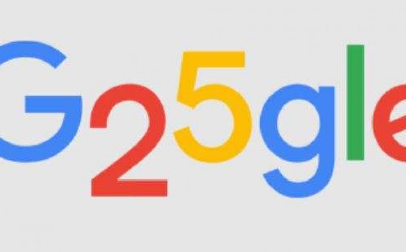 Google își sărbătorește cei 25 de ani de la naşterea popularului său motor de căutare cu un doodle special
