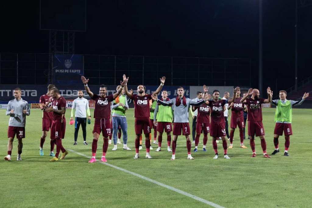 CFR Cluj ține aproape de lider. Victorie cu FC U Craiova 1948 pentru "feroviari"
