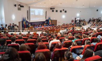 UMF "Iuliu Hațieganu" Cluj și-a redeschis porțile pentru un nou an universitar: "Suntem încântați să îi primim pe cei peste 1.600 de 'boboci'"