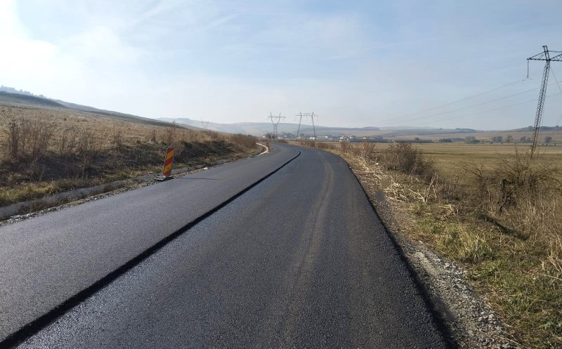Lucrări de modernizare pe un important drum județean din Cluj! Tișe: „Suntem tot mai aproape de finalizare”