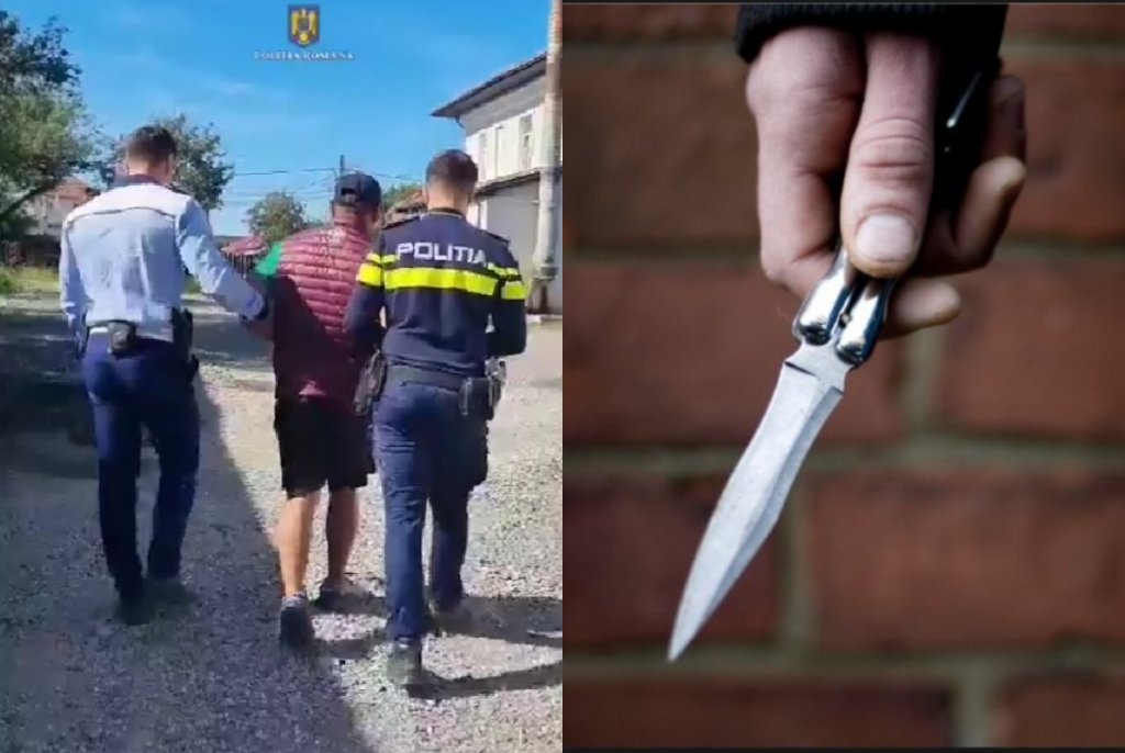 Un bărbat a spart cu un cuțit roțile unui camion și a fost urmărit de polițiști până a făcut ACCIDENT cu mașina, în Cluj