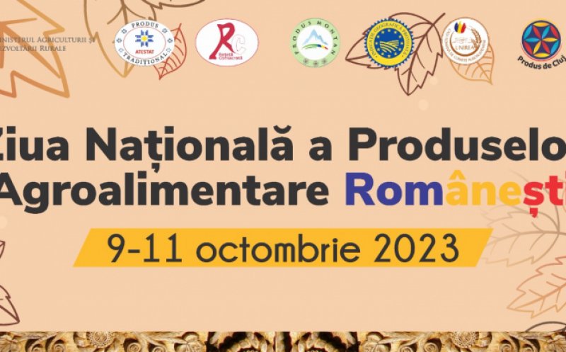 Produs de Cluj, la târgul care marchează Ziua Națională a produselor agroalimentare românești