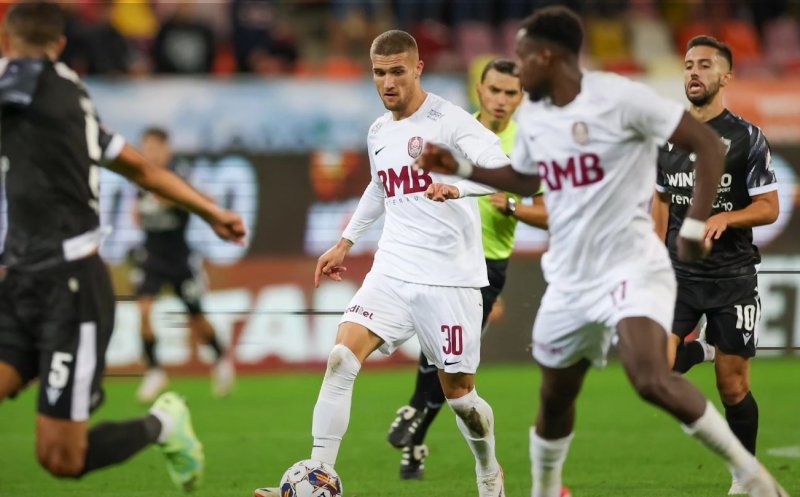 "Feroviarii", ținuți în șah de Dinamo. CFR Cluj se încurcă pe terenul nou-promovatei