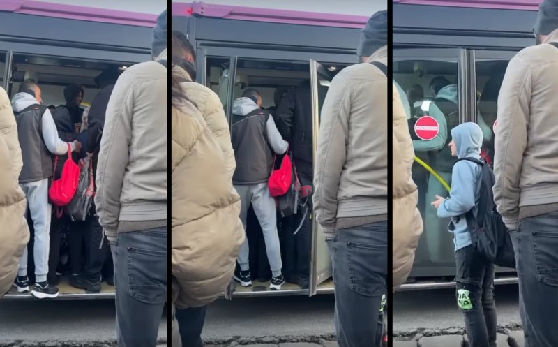 Floreştenii, înghesuiţi ca sardelele în autobuze în ziua în care s-a anunţat suplimentarea mijloacelor de transport public / "Fix de aia nu va renunţa lumea la maşina personală veci"