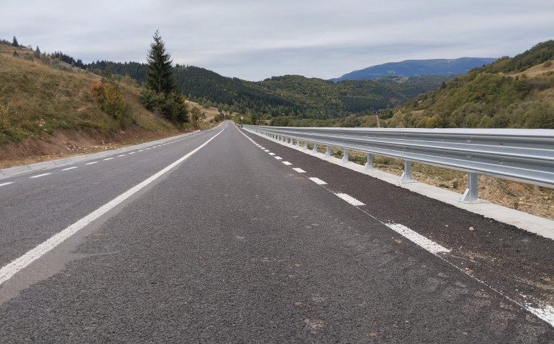 Un nou drum județean care duce în zona de munte a Clujului a fost asfaltat! Cum arată