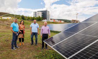 Parcul fotovoltaic și eolian de la Cluj Innovation Park este aproape GATA! Investiție de 2,6 mil. euro