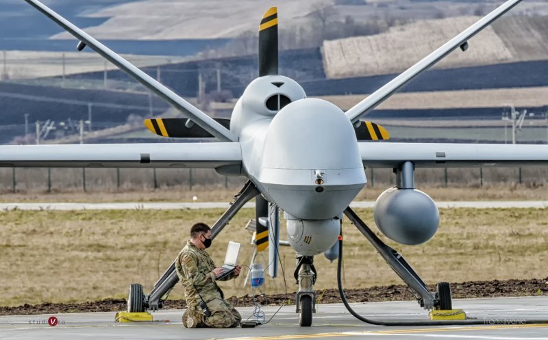 Noi drone MQ-9 Reaper vor ajunge la Baza Aeriană din Câmpia Turzii! Aeronavele sunt de luptă și costă o avere