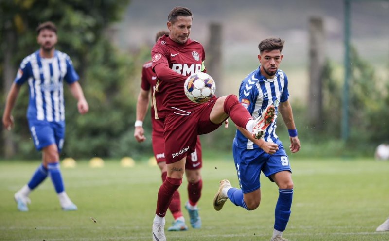 CFR Cluj a învins Unirea Dej, într-o partidă amicală