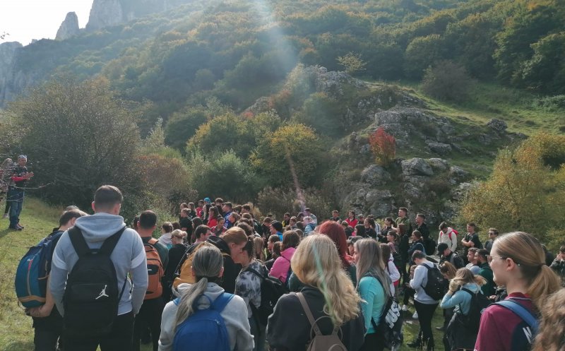 Cheile Turzii, gazdă pentru practica studenților clujeni! Ce tehnici au învățat