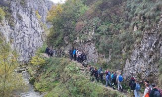 Cheile Turzii, gazdă pentru practica studenților clujeni! Ce tehnici au învățat